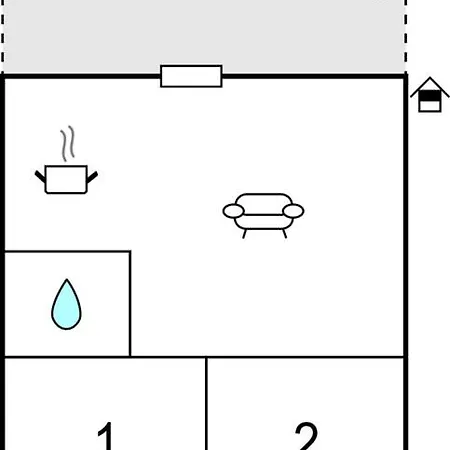 2 Bedroom Stunning In Apartmán